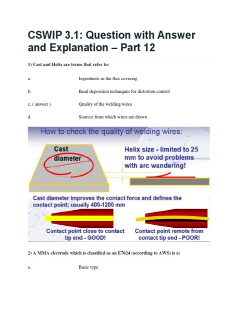 CSWIP Questions Answers .